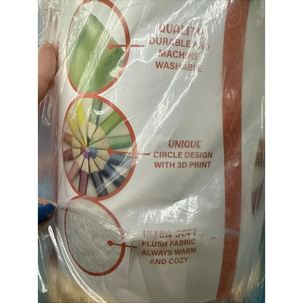 Fun Home Novelty Company  Round Blanket  Color, Pencils